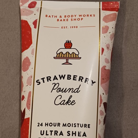 NEW! Strawberry Pound Cake Body Cream (B&BW) - Picture 6 of 7